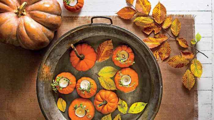 When to start fall decorating