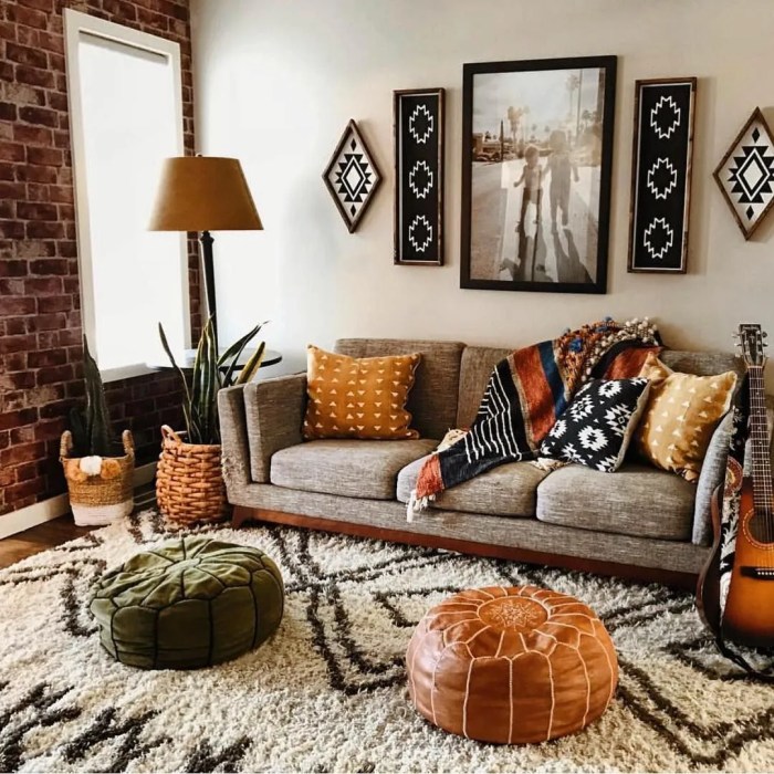 What is bohemian style decorating