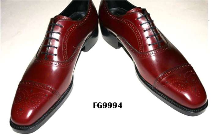 Mens wine dress shoes